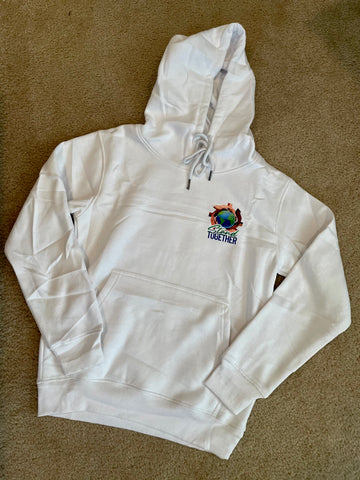 White Stand Together Hoodie